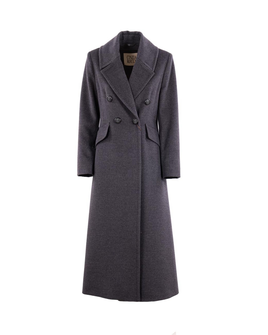 shop CINZIA ROCCA  Cappotto: Cinzia Rocca maxi cappotto redingote doppiopetto in pura lana.
Revers.
Doppiopetto.
Maniche lunghe.
Tasche laterali.
Chiusura con bottoni.
Composizione: 100% Lana.
Fabbricato in Italia.. B106801 65D5-3 number 7158351
